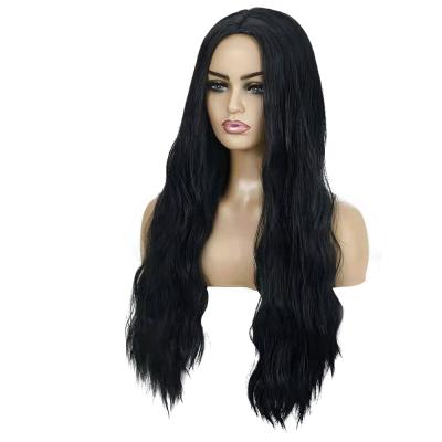 China Wholesale Natural Suit None Lace Front Wig Afro Wave Wig For Natural Color Women Heat Resistant Hair Color Wig for sale