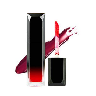 China Low MOQ Waterproof Lip Gloss Moisturizing Glossy Lipgloss Private Logo Custom Label for sale