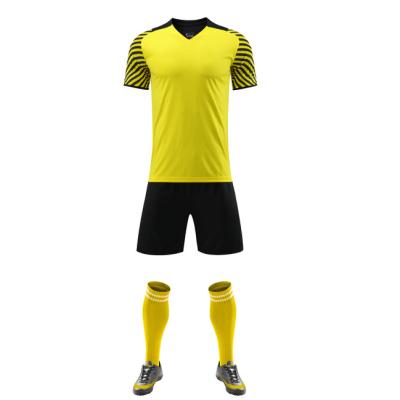 China Shirts & Major 2122 Dortmund Home Football Uniform Soccer Uniform Kit Customized Football With Baseball Uniform for sale