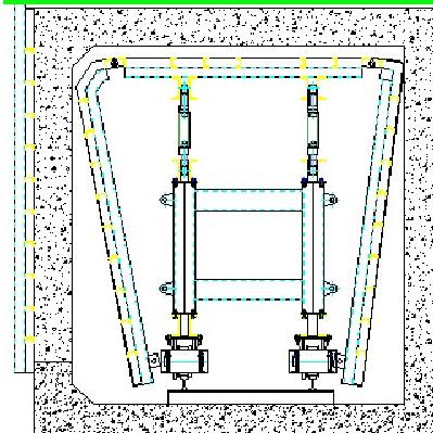 China Various Industrial Integrating Construction Pipeline Duct / Trolley Pipeline Duct For Concrete Subway for sale