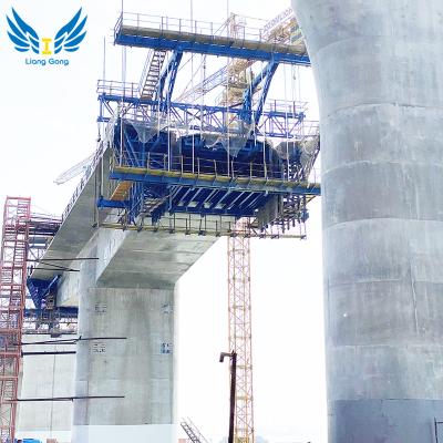 China LIANGGONG Modern Cantilever Training Traveler For Continue Beam Prestressed Casting for sale