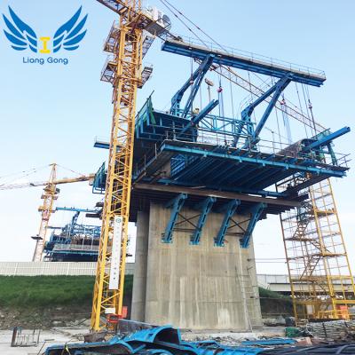 China LIANGGONG Q235 Modern Steel Metal Formwork Cantilever Forming Traveler for sale