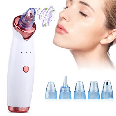 China Acne Treatment Private Label Skin Care Pore Remover Black Head Removedor De Cravos Acne Portable Electric Facial Vacuum for sale