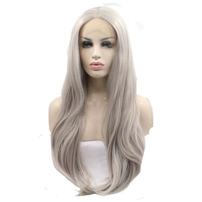 China Original Wholesale 100% Brazilian Virgin Human Hair Water Wave Peruvian Lace Front Wig For Women for sale