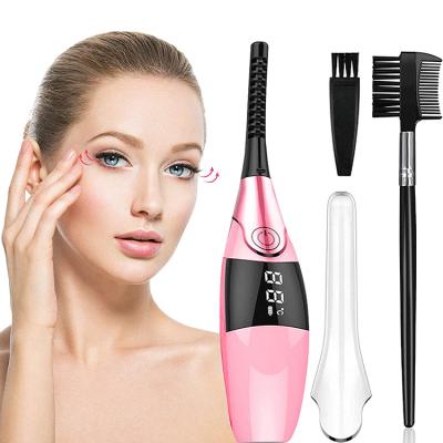 China 360 Mini Usb Eye Lash Pink Hair Curler Passionate Electric Heater 360 Eyelash Tools Heated Eyelash Curler for sale