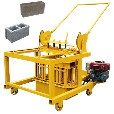 China Building Material Shops JC4-45 Concrete Brick Making Machine Tanzania for sale