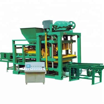 China Building Material Shops Hot Sale QT4-25 Concrete Fly Ash Brick Block Maker Machine for sale