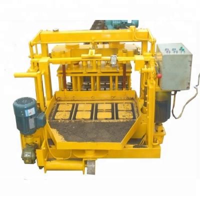 China Building Material Shops QMY4-30 Movable Cement Block Making Machine For Sale for sale