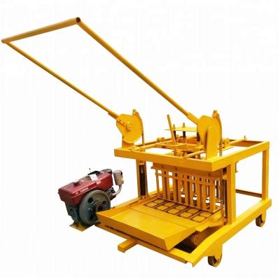 China Hot Sale Egg Laying Fly Ash Cavity Block Machine JC 4-45 Cement Concrete Block Making Machine for sale