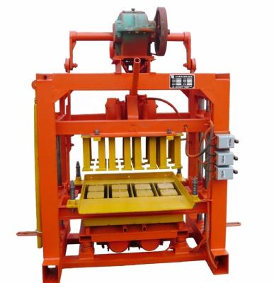 China Building Material Stores QT4-40 Linyi Block Machine Concrete Block Making Machine for sale