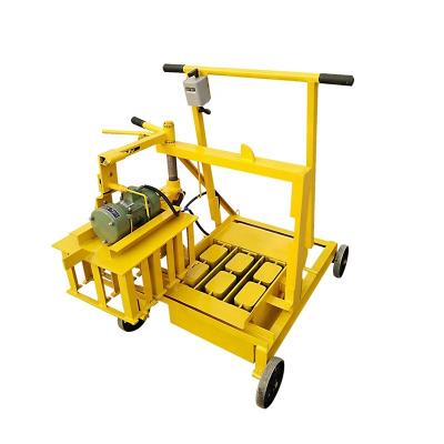 China Building Material Shops Manual Cement Block Machine UK QMR2-45 Block Making Machine for sale