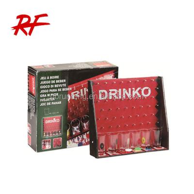 China Eco-Friendly Custom Bar Drinking Game Set Drinking Shot Glass Figures Game Set for sale