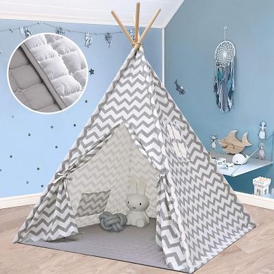 China Foldable Camouflage/Field Play Teepee Tent Children Kids Play Tents Girl and Boy Toys for Girls or Kid Indoor and Outdoor for sale