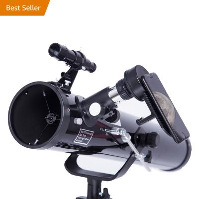 China Mobile Phone Professional Reflector Planned Astronomical Telescope / Telescopio for Watching the Moon and Plant 76700 for sale