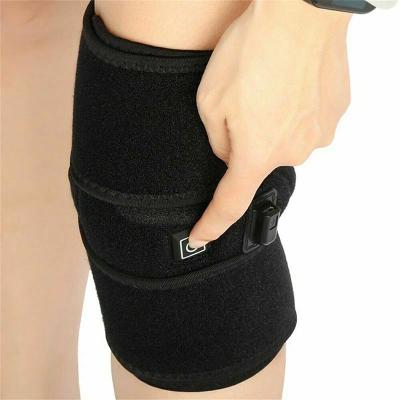 China Health Adjustable Breathable Therapy Maaadro Elasticity Electric Thermal Heating Knee Pad For Knee Pain Protection for sale