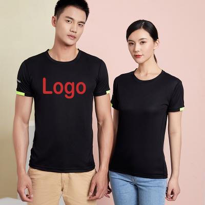 China High Quality Custom Graphic Summer Anti-Wrinkle Mens Couples Fashion Embossing Street Wear Round Neck Exercising Sports T-Shirts Pour Mens for sale