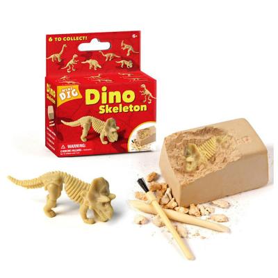 China 2021 New Safe Sales Kids Factory Education Toys Dinosaur Fossil Excavation Kit Educational Other Toys for sale