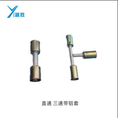 China Leakproof automotive slangfittings met BSPT draad en slangbarb verbindingstype Te koop