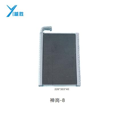 Cina Fino di alluminio per veicoli di ingegneria Core Fiat Kobelco Evaporator Core in vendita