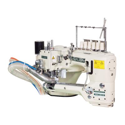 China New Siruba 4 Feed Yarn D007 Needle 6 Garment Shops Sewing Machine--The Flat Arm Seamer for sale