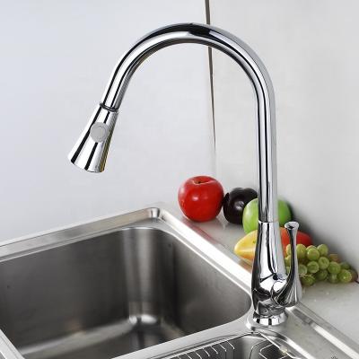 China Modern Popular Simple White Plant Light Handle Kitchen Faucet Celluloid Sink Luxury Rotatable Basin Faucets for sale