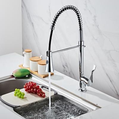 China Modern Spring Release Multifunctional Hot And Cold Faucet Kitchen Mixer Basin Sink Faucet Plant Bathroom for sale