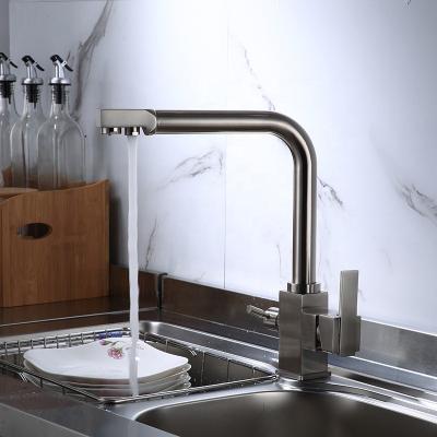 China Manufacturer Direct Supply Taps Manufacturer Direct Supply Sink Thermostatic Slide Faucet Square Celluloid Kitchen Faucet for sale