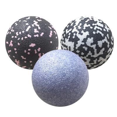 China LIGHT/DURABLE/STABLE Customize Logo Black Color EPP Fabric Yoga Material Deep Yoga Massage Ball for sale