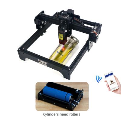 China Diaotu 3000mw 30x25cm DIODE Laser Engraving Desktop Air Cooled Engraving Cutting Machine Laser Engraving on Glass Ceramic for sale