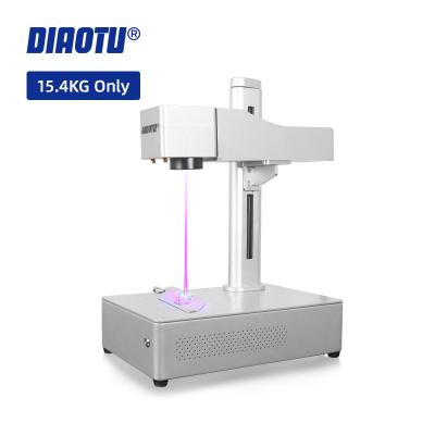 China Laser Marking Portable 20W Fiber Laser Engraver for Metal Credit Card Laser Printing Machine for Jewelry Lazer Printer for sale