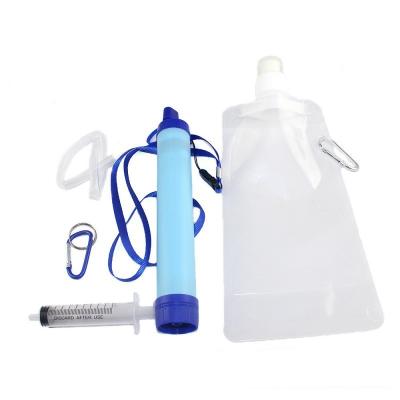 China Multifunctional Camping Supplies Outdoor Waterfilter Water Filtration Filters Purifier for sale