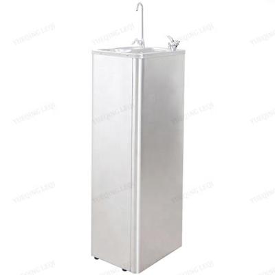 China New Free Standing Vertical School Use Stainless Steel Water Dispenser / Water Cooler Fountain for sale