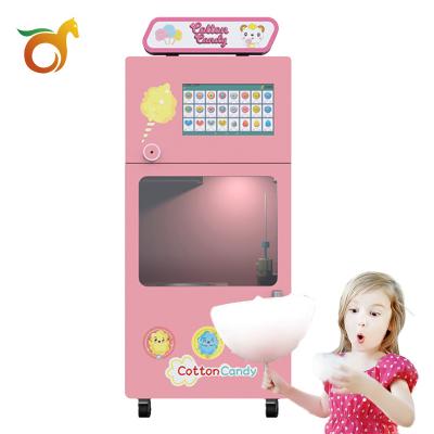 China Commercial Sourcing Cotton Candy Machine Self Service Vending Machine Full Automatic Smart Maker for sale