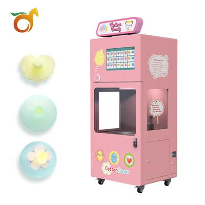 China New commercial cotton candy supplying fully automatic machine can be customized professional self-service vending machine for sale