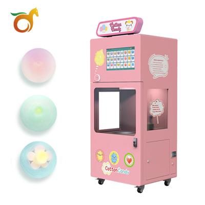 China Full automatic cute cotton candy vending machine commercial factory direct sourcing sales for sale