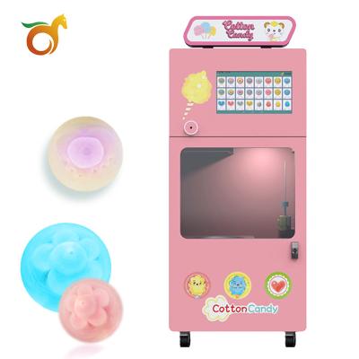 China Subway Station Airport Mall New Cotton Candy Vending Machine Can Be Customized Diy Self Service Commercial Vending Machine for sale