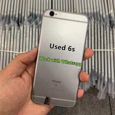 China Wholesale 85% new used cell phones work with whatsapp for iphone 6s 6s plus 16gb 32gb 128gb about 85% for sale