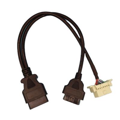 China Universal OEM OBD2 Professional Car Diagnostic Cable For Honda Universal OBD y Harness Car OBD Diagnose Cable for sale