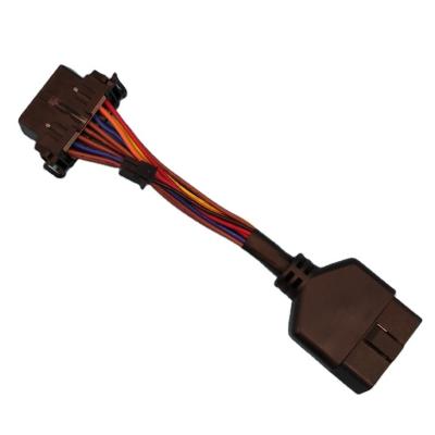 China Factory Universal Professional Car OBD Cable 16pin OBD Diagnostic Cable For OBD 2 Cars for sale