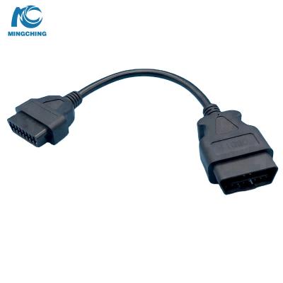 China Fault Code China Manufacturer OEM 12V 24V OBD OBD2 Connector Diagnostic Cable for sale