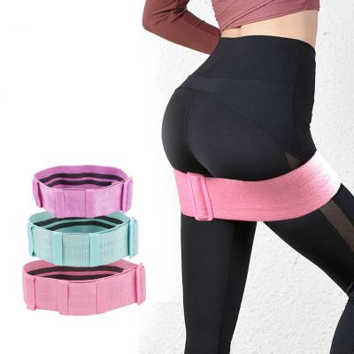 China Factory Direct Supply Home Exercise Booty Loop Gym Hip Circle Adjustable Resistance Band for sale