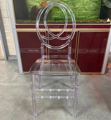 China Popular wholesale clear crystal crystal party furniture event furniture hotel king chiavari chair for sale