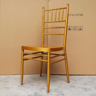 China Popular wholesale party hotel chair whiteTiffany wedding Tiffany Chair gold chiavari chair for sale