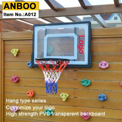 China PC+Steel Outdoor&Indoor Colorful Mini Basketball Backboard With Rim / Net For Basketball Sports for sale