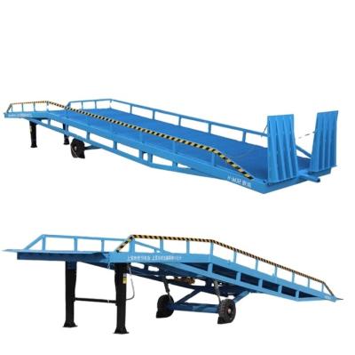 China Manufacturing Plant Chinese manufacturers direct selling portable mobile hydraulic container truck loading and unloading dock ramp for sale