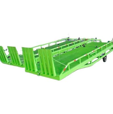 China Manufacturing Plant Hydraulic mobile container loading and unloading dock ramp loading ramp for sale