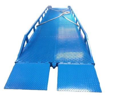 China Garment Shops CE Mobile Container Loading Ramp Floor Container Iron Ramp for sale