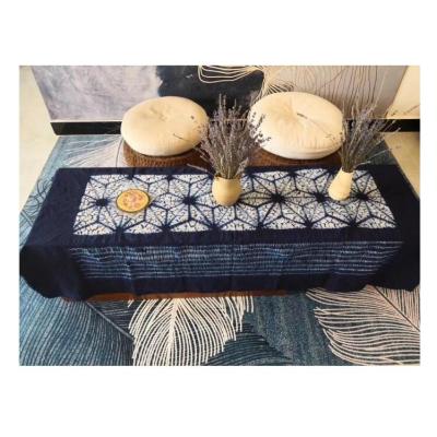 China Wholesale handmade craft outdoor advertising printing designs fabric round table cover with folk embroidery for sale