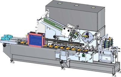 China High Speed Cartoning Machine 100-120 Boxes/ Min for sale