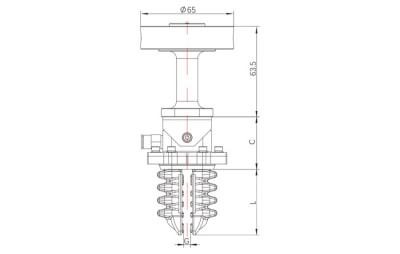 Κίνα 6300g 36mm ISC ρομποτικός σφιγκτήρας μαλακότητας σειράς υψηλός προς πώληση